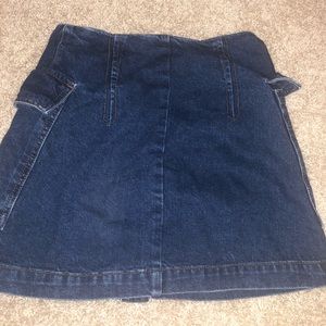 denim jean skirt